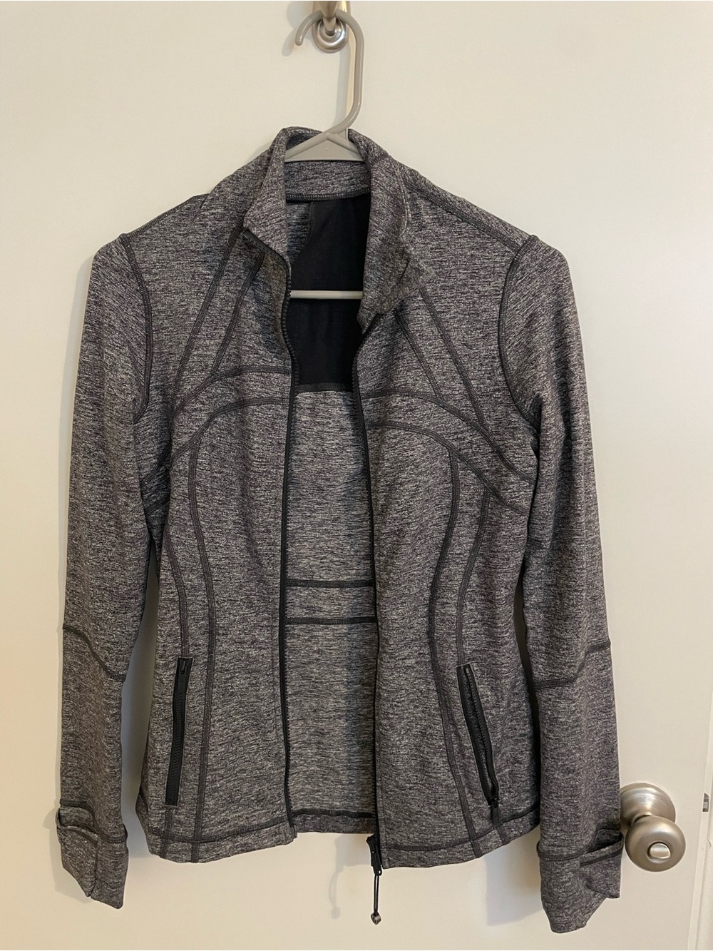 lululemon athletica Heathered Gray Define Jacket